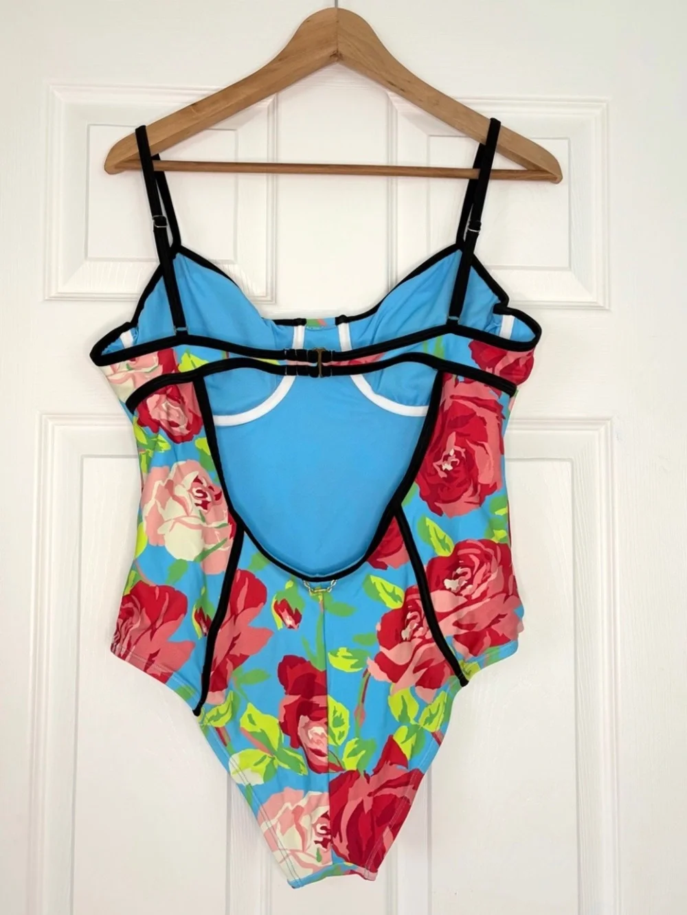 NWOT Betsey Johnson One-Piece Swimsuit Size L - Picture 4 of 4